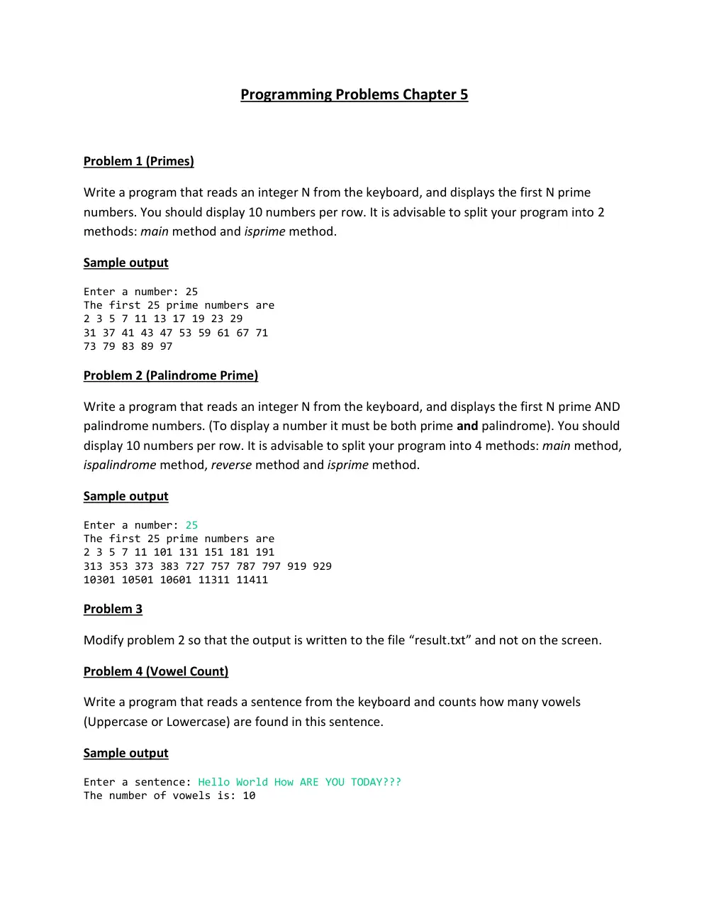 COE 212 Problems Final, Spring 2013, page 7