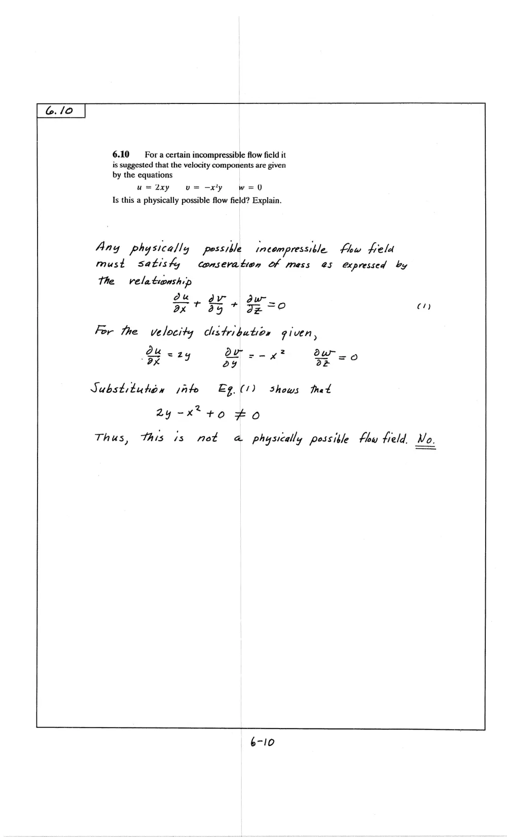 MEN 321 Problems For Chapter 6 with Solution, Fall 2009, page 10