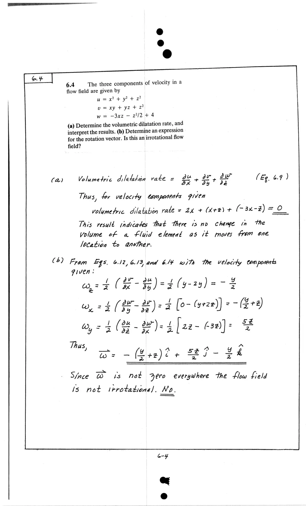 MEN 321 Problems For Chapter 6 with Solution, Fall 2009, page 4