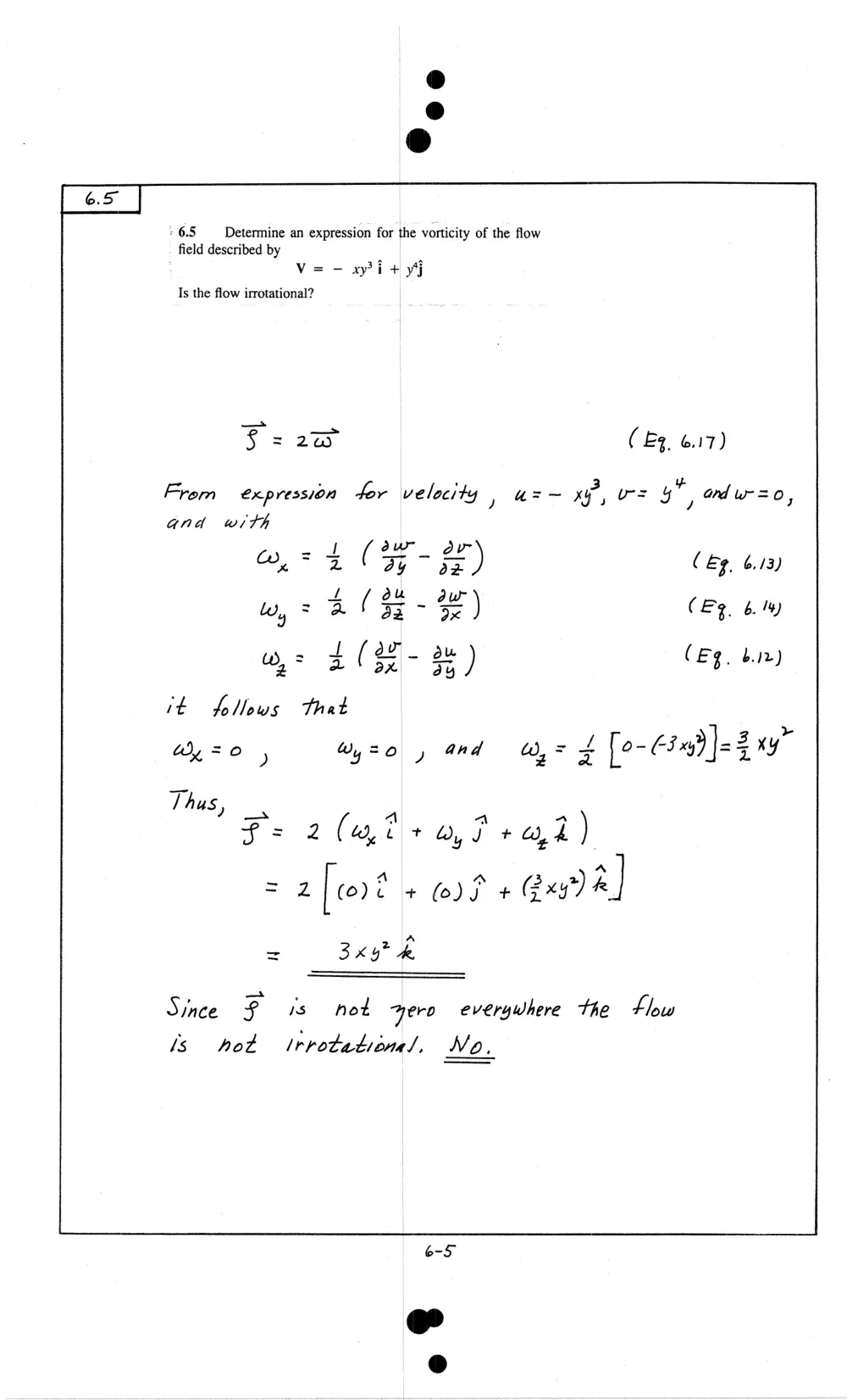 MEN 321 Problems For Chapter 6 with Solution, Fall 2009, page 5