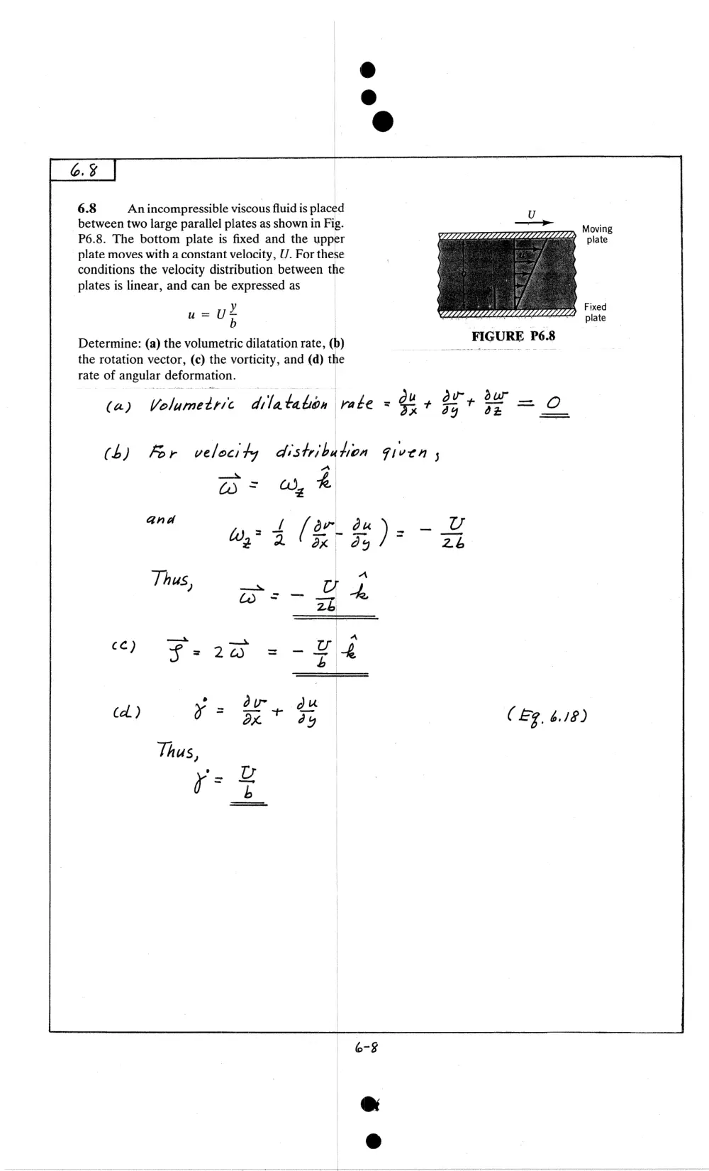 MEN 321 Problems For Chapter 6 with Solution, Fall 2009, page 8