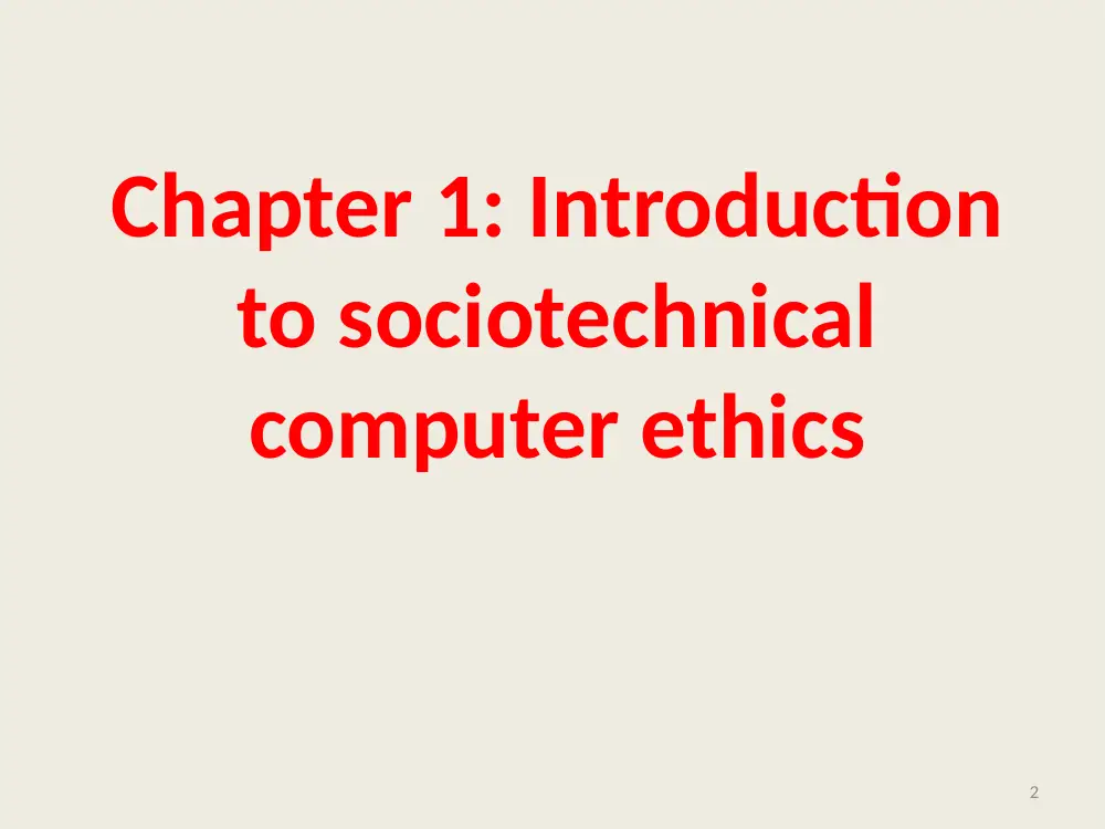 CSI 221 Lecture Chapter 1, Fall 2018, page 2