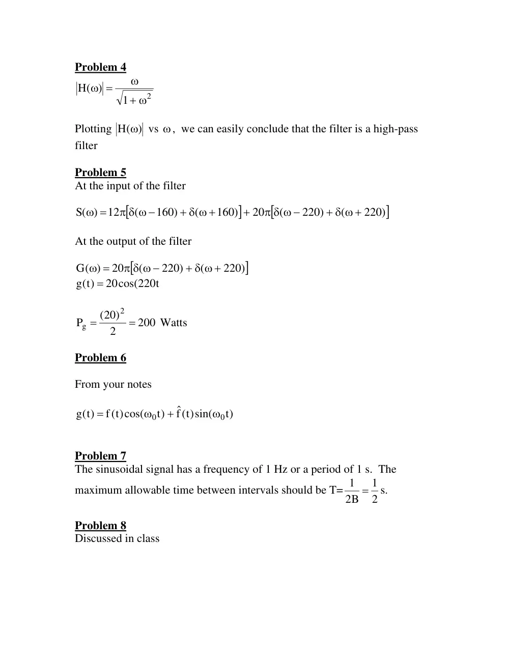 EECE 340 Homework, Spring 2008, page 2