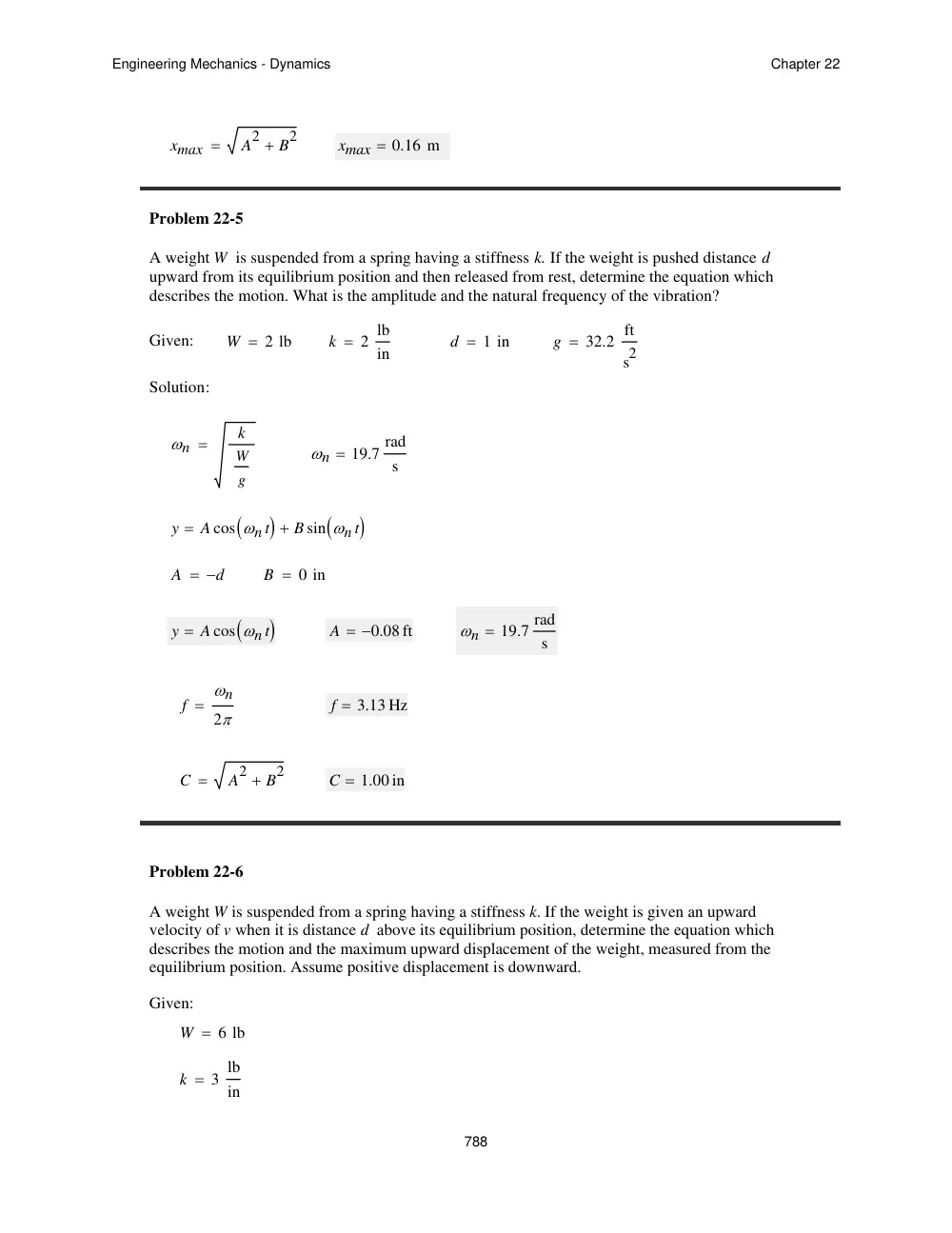 MEN 201 Problems For Chapter 22 with Solutions, Spring 2012, page 3