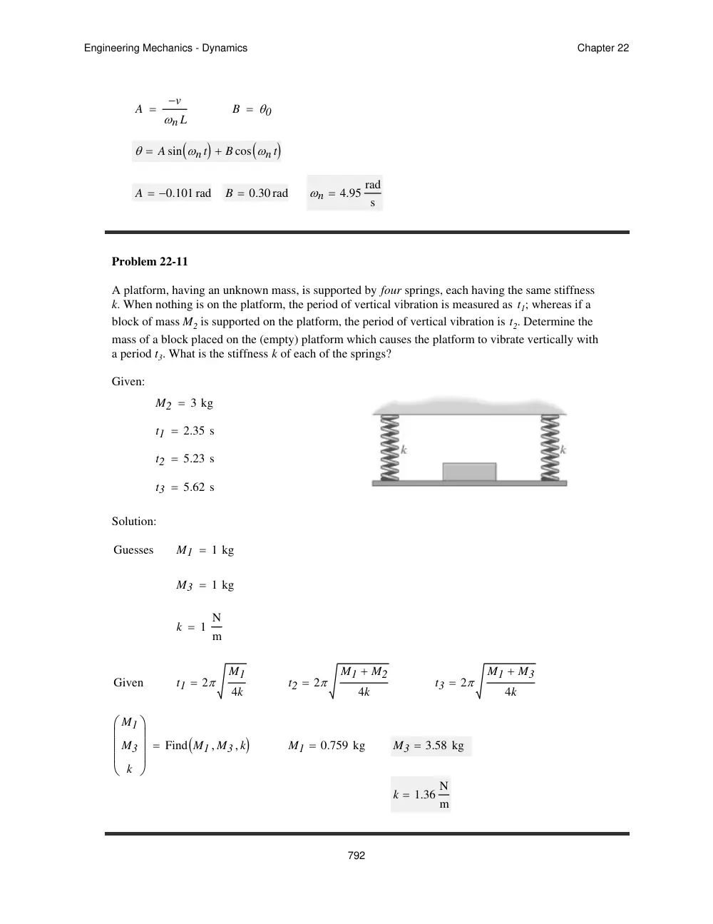 MEN 201 Problems For Chapter 22 with Solutions, Spring 2012, page 7