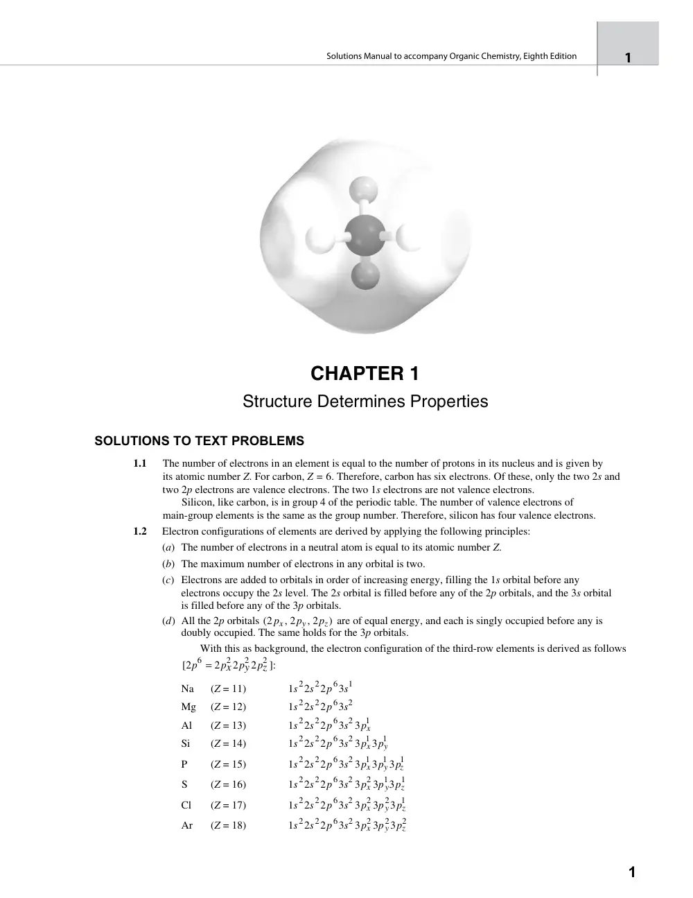 CHEM 211 Problems Solution Manual Chapter 1, Fall 2013, page 5
