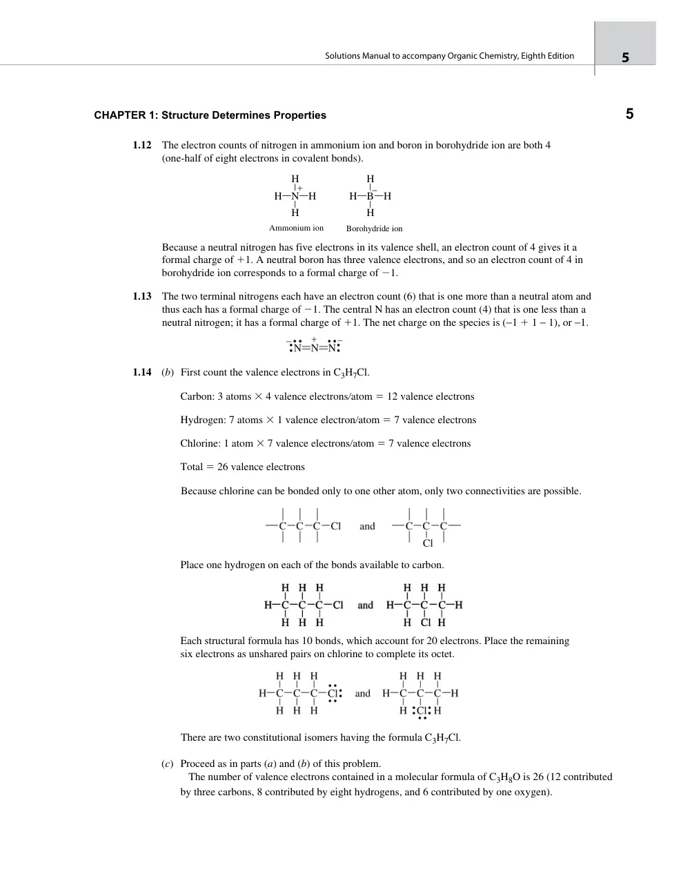 CHEM 211 Problems Solution Manual Chapter 1, Fall 2013, page 9