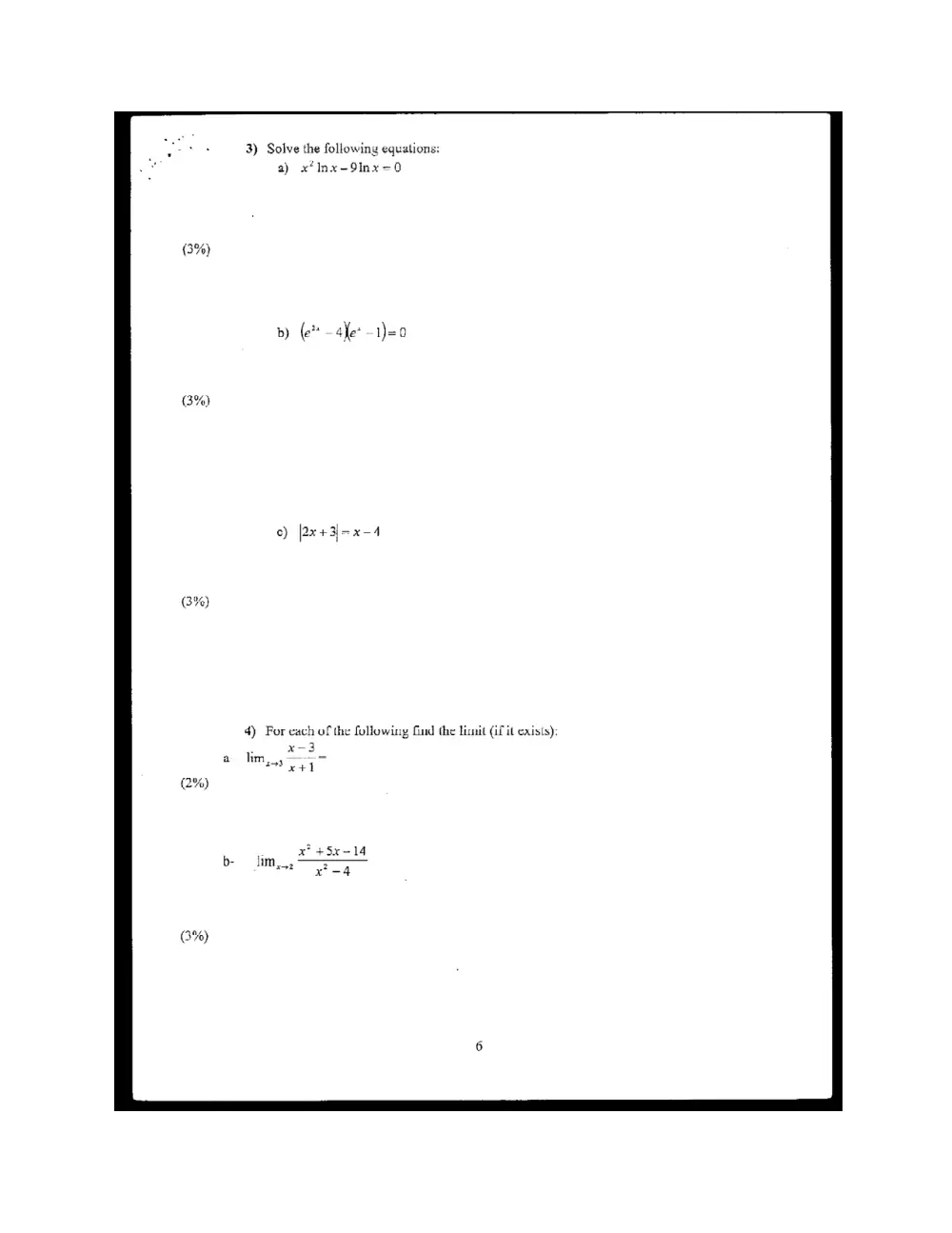 MATH 203 Final, Spring 2008, page 5