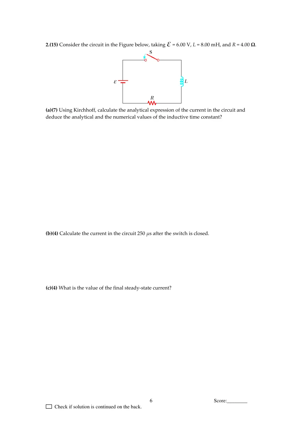PHYS 211 Final, Summer 2008, page 6