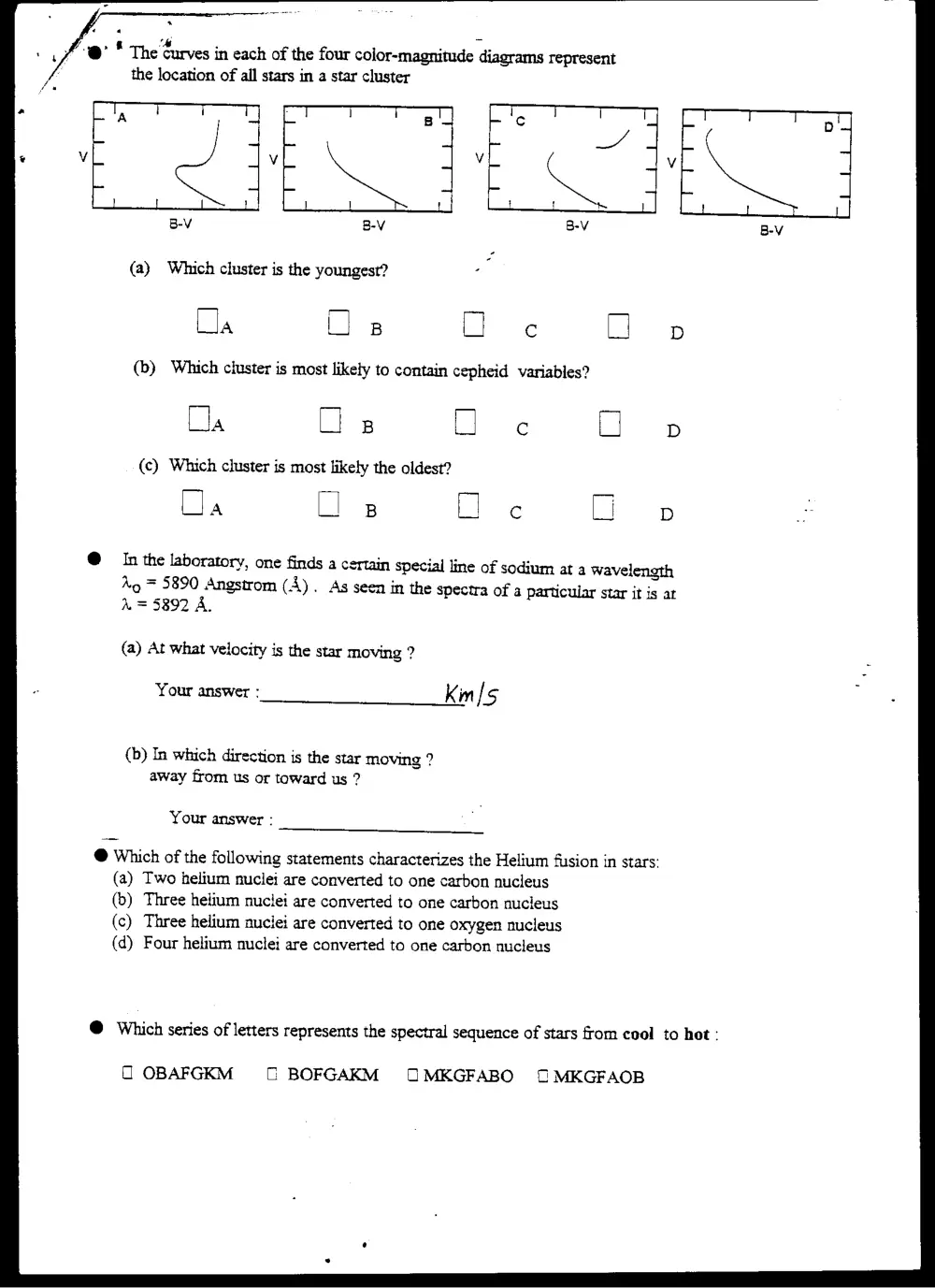 PHYS 200 Final, Spring 1997, page 10