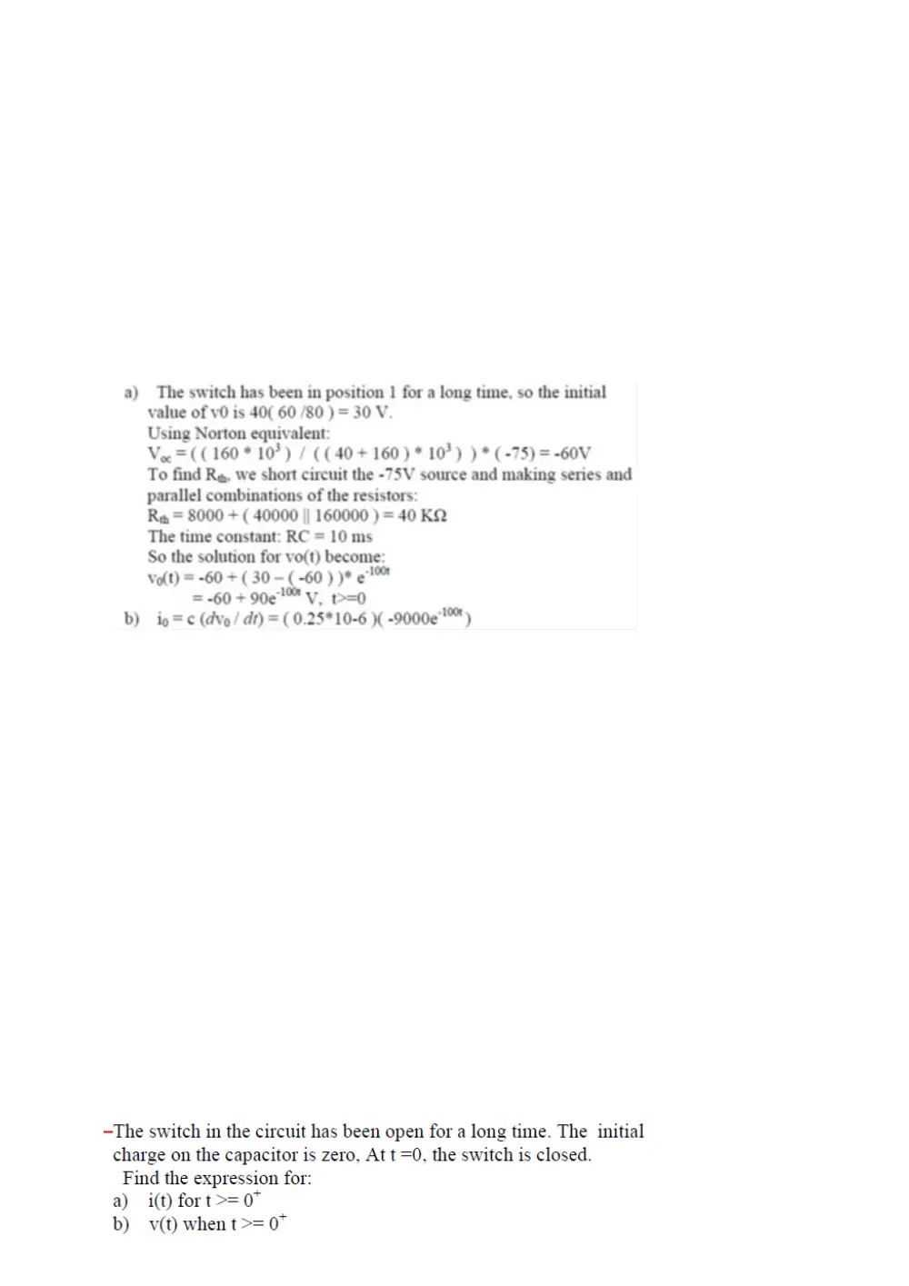 EECE 290 Problems For Quiz 2, Spring 2012, page 7