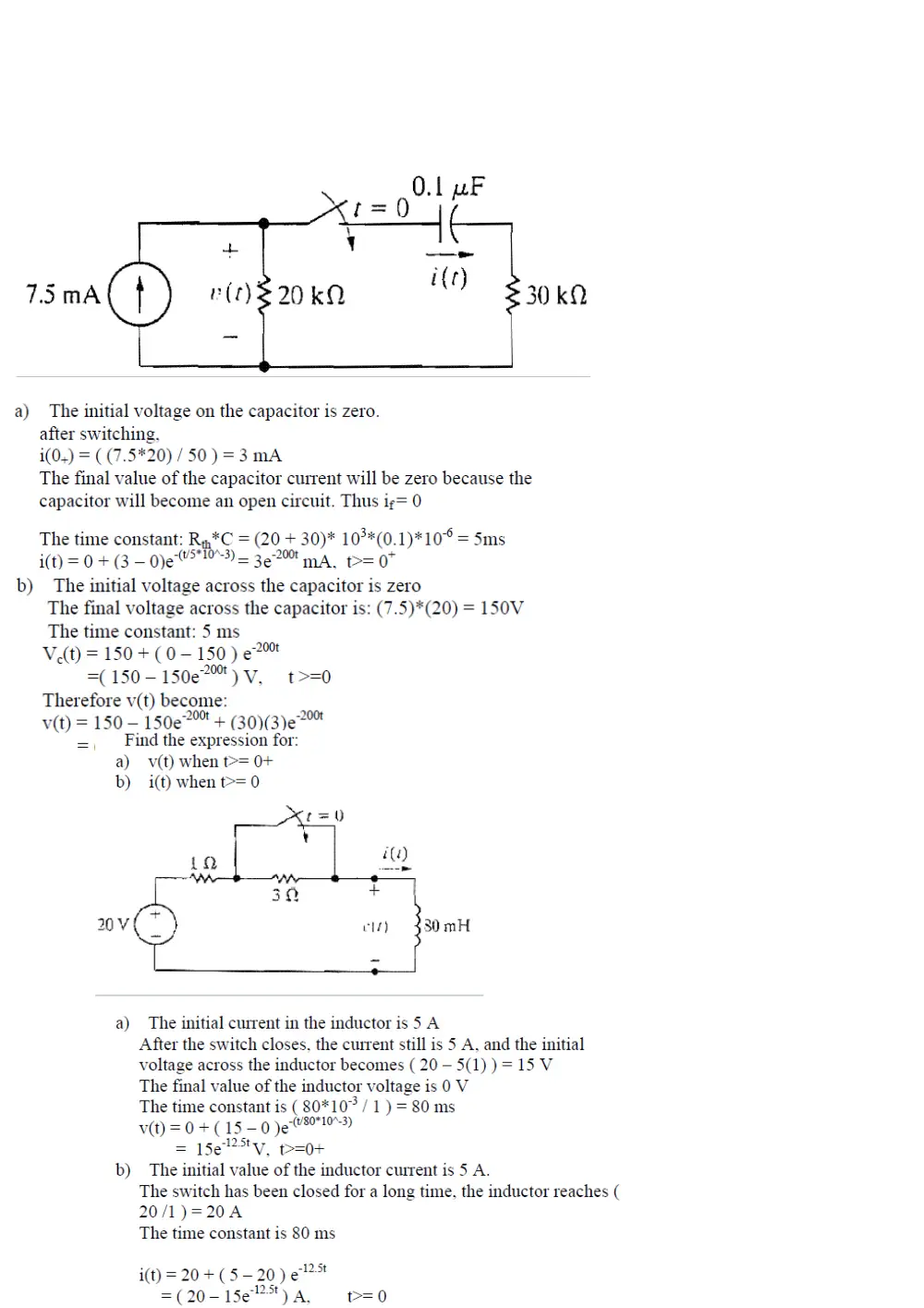 EECE 290 Problems For Quiz 2, Spring 2012, page 8