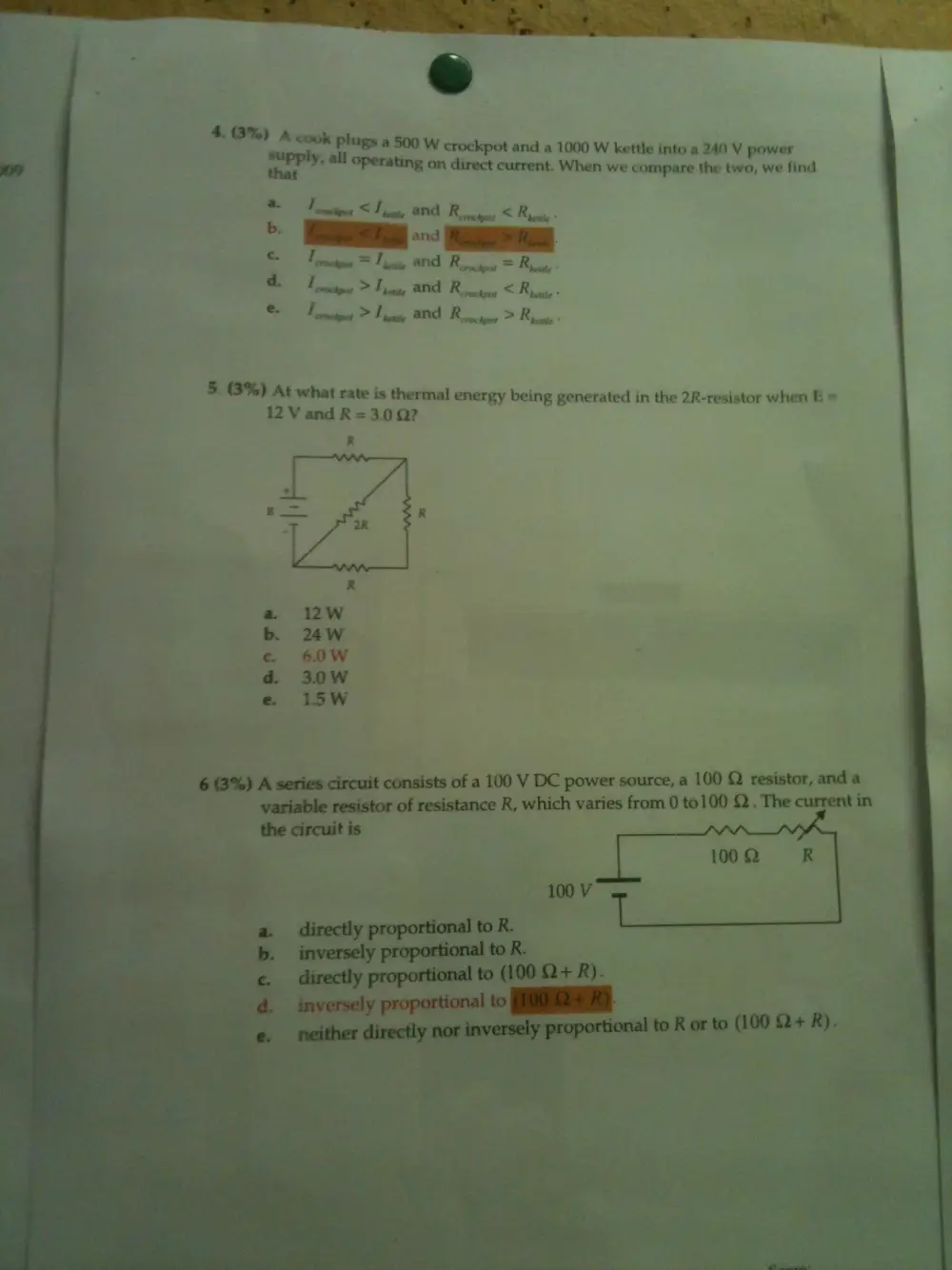 PHYS 211 Exam 2, Spring 2010, page 5
