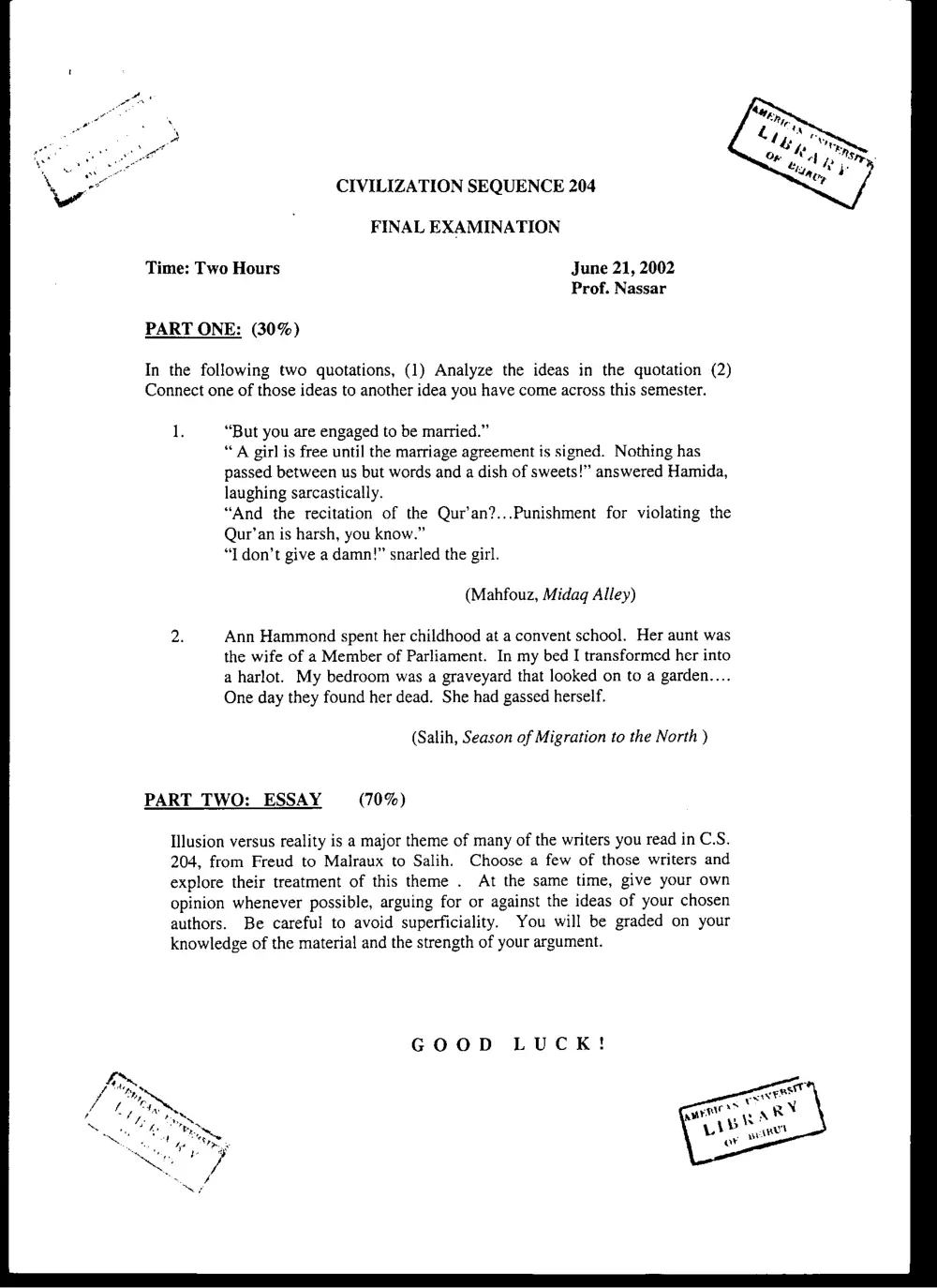 CVSP 204 Final, Spring 2002, page 1
