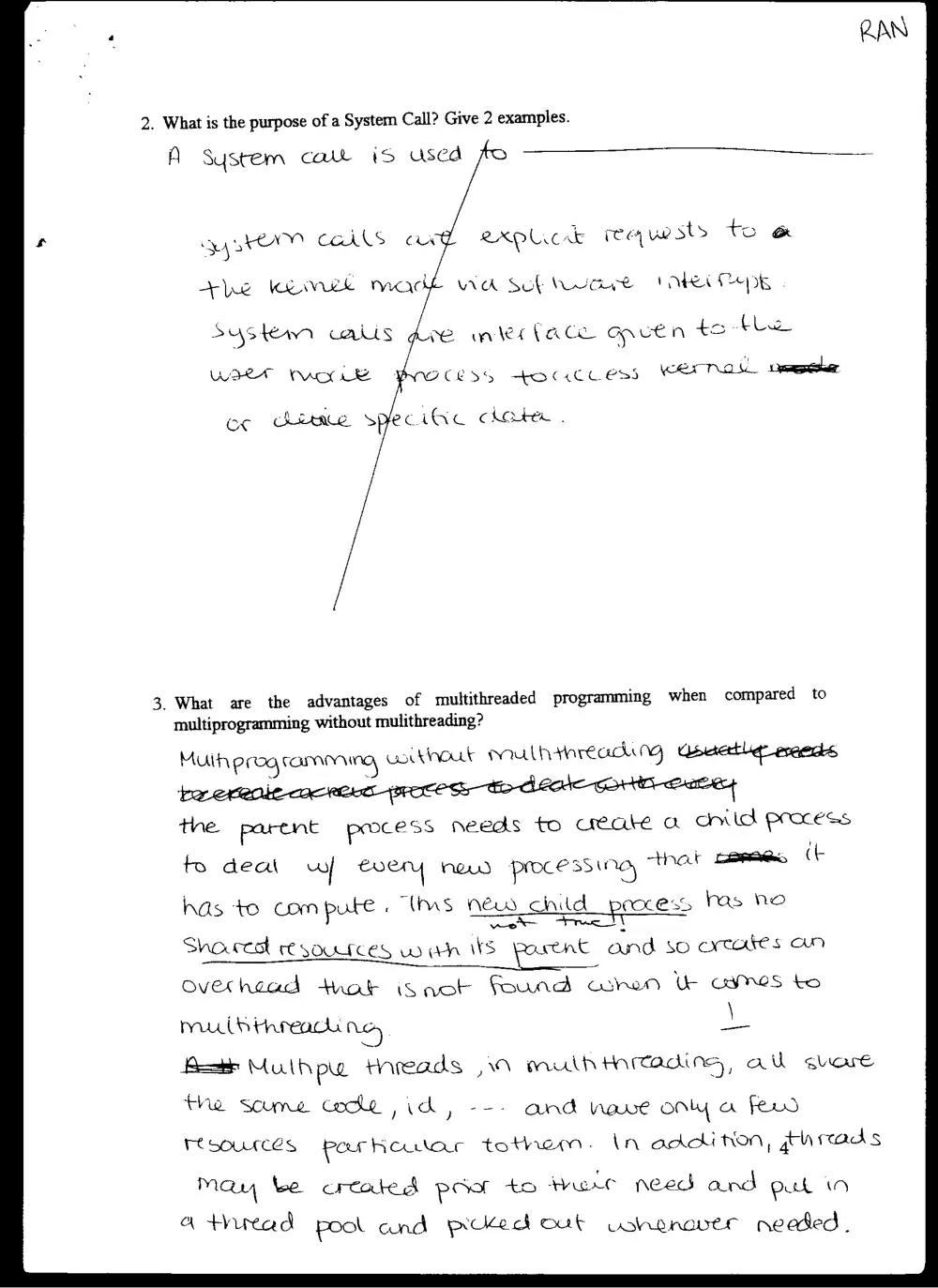 CMPS 272 Midterm, Fall 2004, page 4