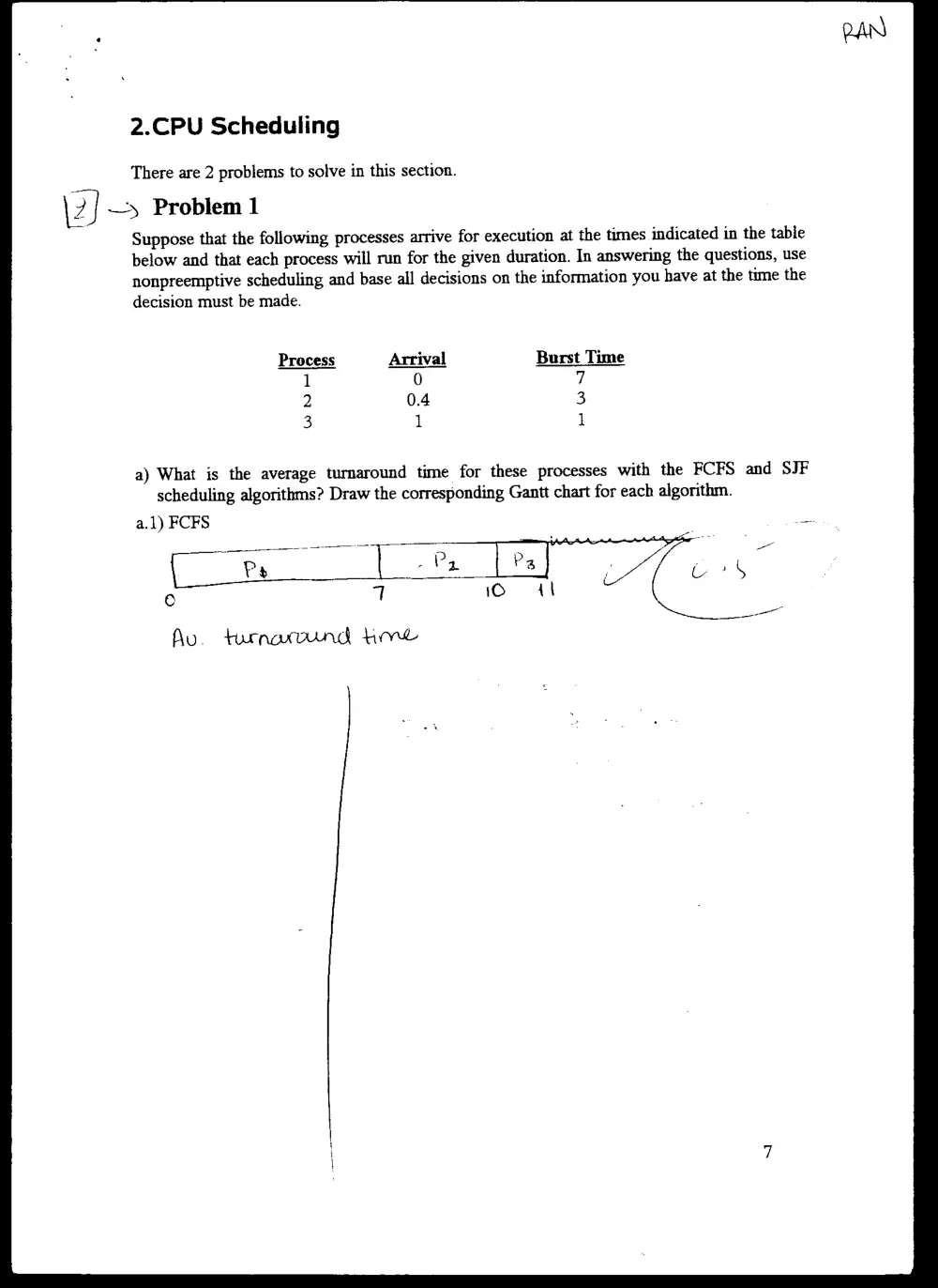 CMPS 272 Midterm, Fall 2004, page 7