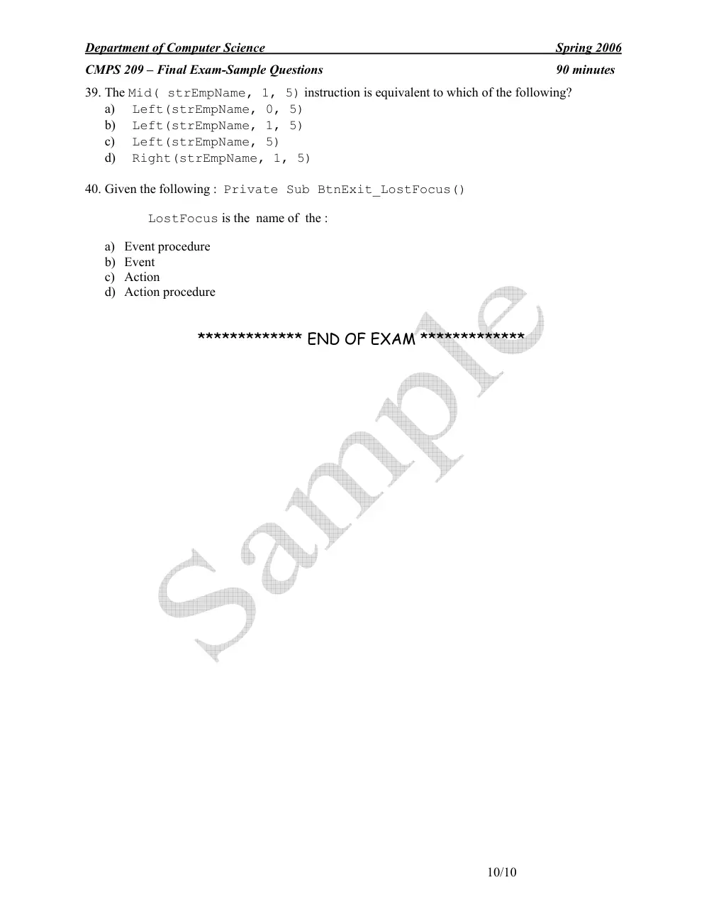 CMPS 209 Final, Spring 2006, page 10
