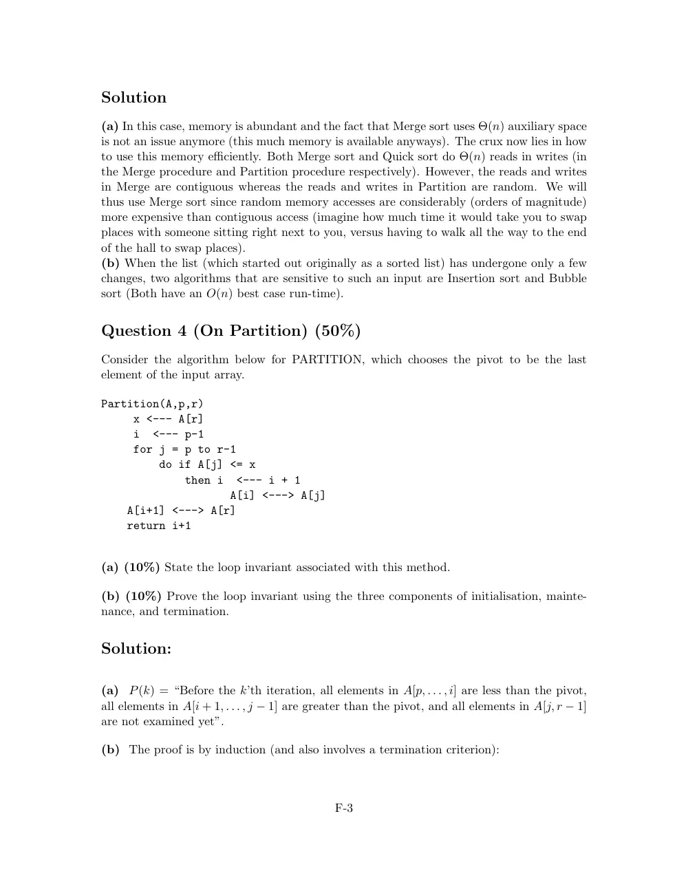 CMPS 256 Midterm With Solution, Fall 2015, page 3
