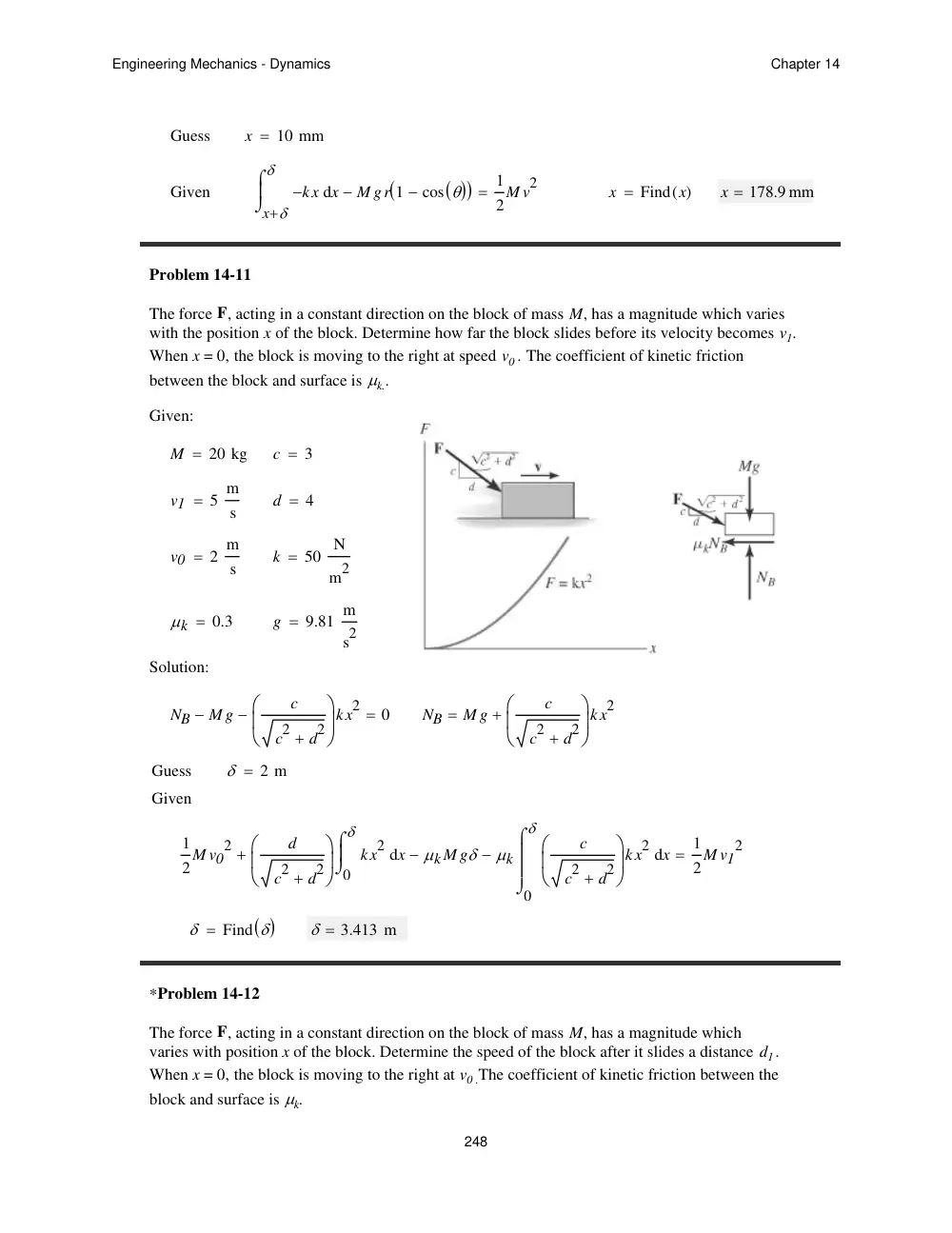 MEN 201 Problems For Chapter 14 with Solutions, Spring 2012, page 7