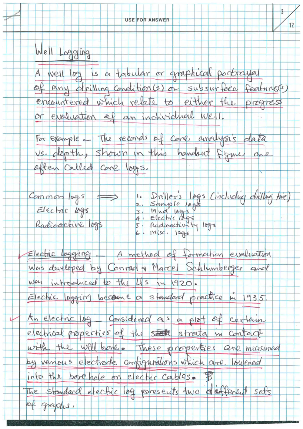 CHEN 490 Notes Logging (Final), Fall 2014, page 5