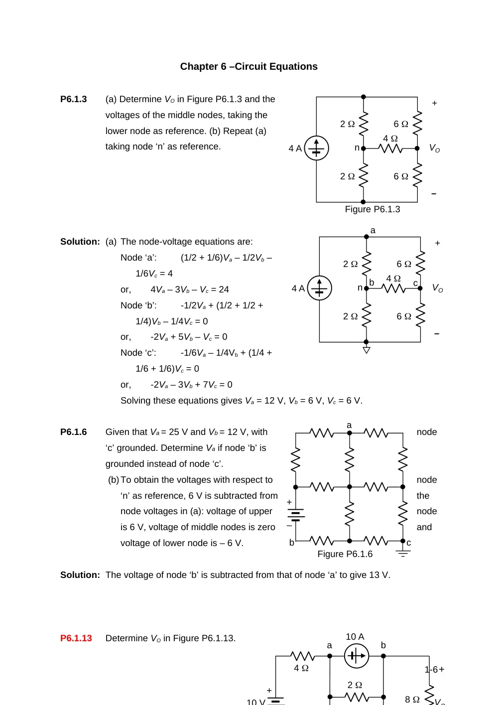 EECE 210 Homework 6 with Solution, Fall 2013, page 1