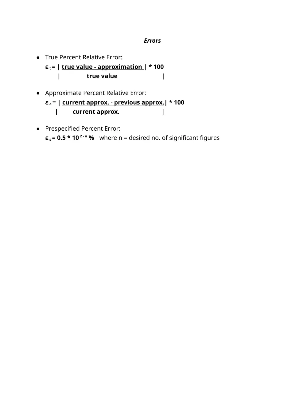 MAT 315 Useful File, page 1