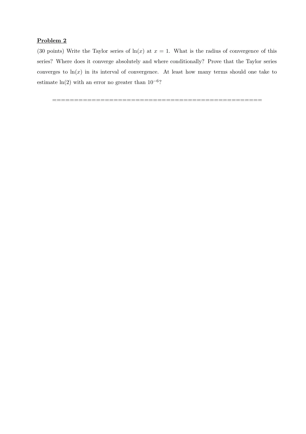 MATH 201 Exam 1, Fall 2008, page 3
