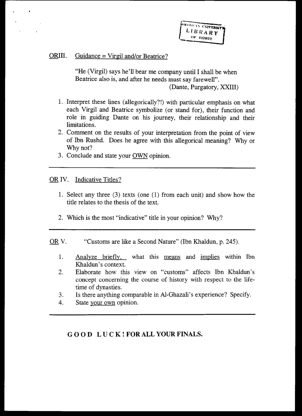 CVSP 202 Final, Spring 2003, page 2