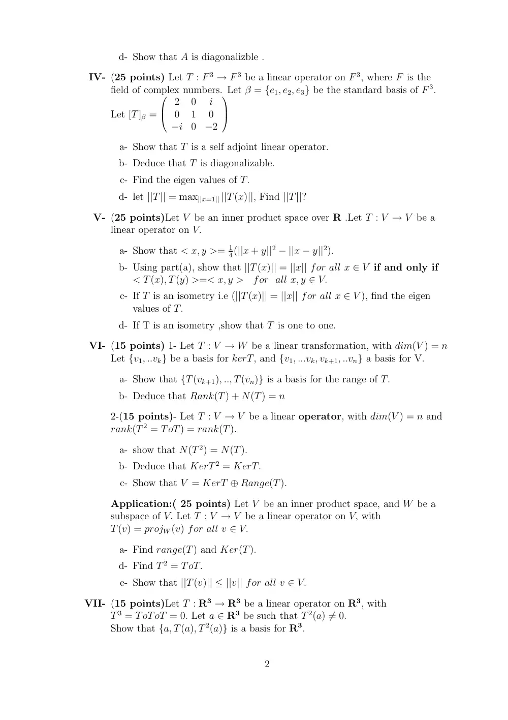 MATH 219 Final, Fall 2004, page 2