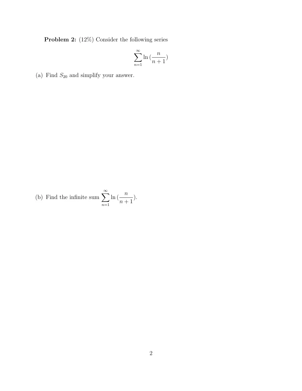 MTH 201 Final, Fall 2006, page 2
