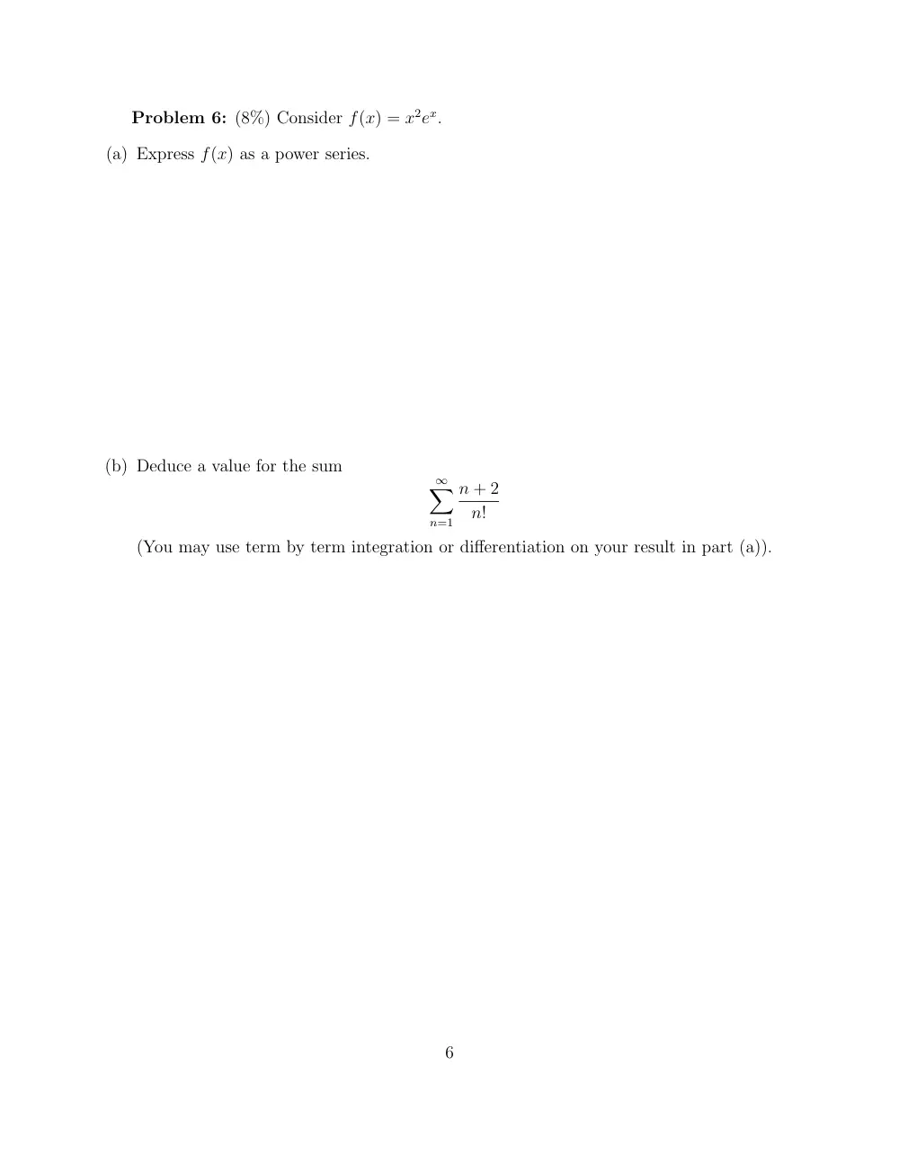 MTH 201 Final, Fall 2006, page 6