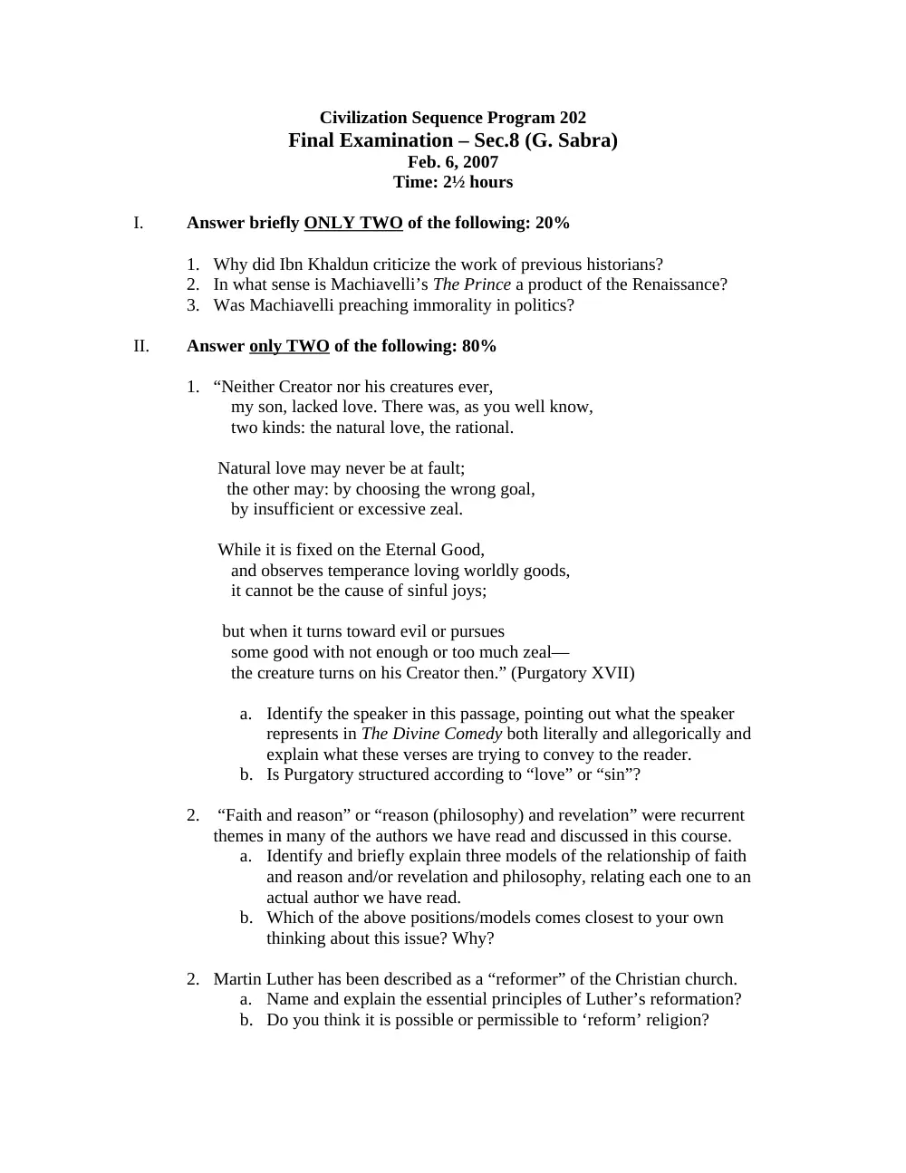 CVSP 202 Final, Fall 2008, page 1