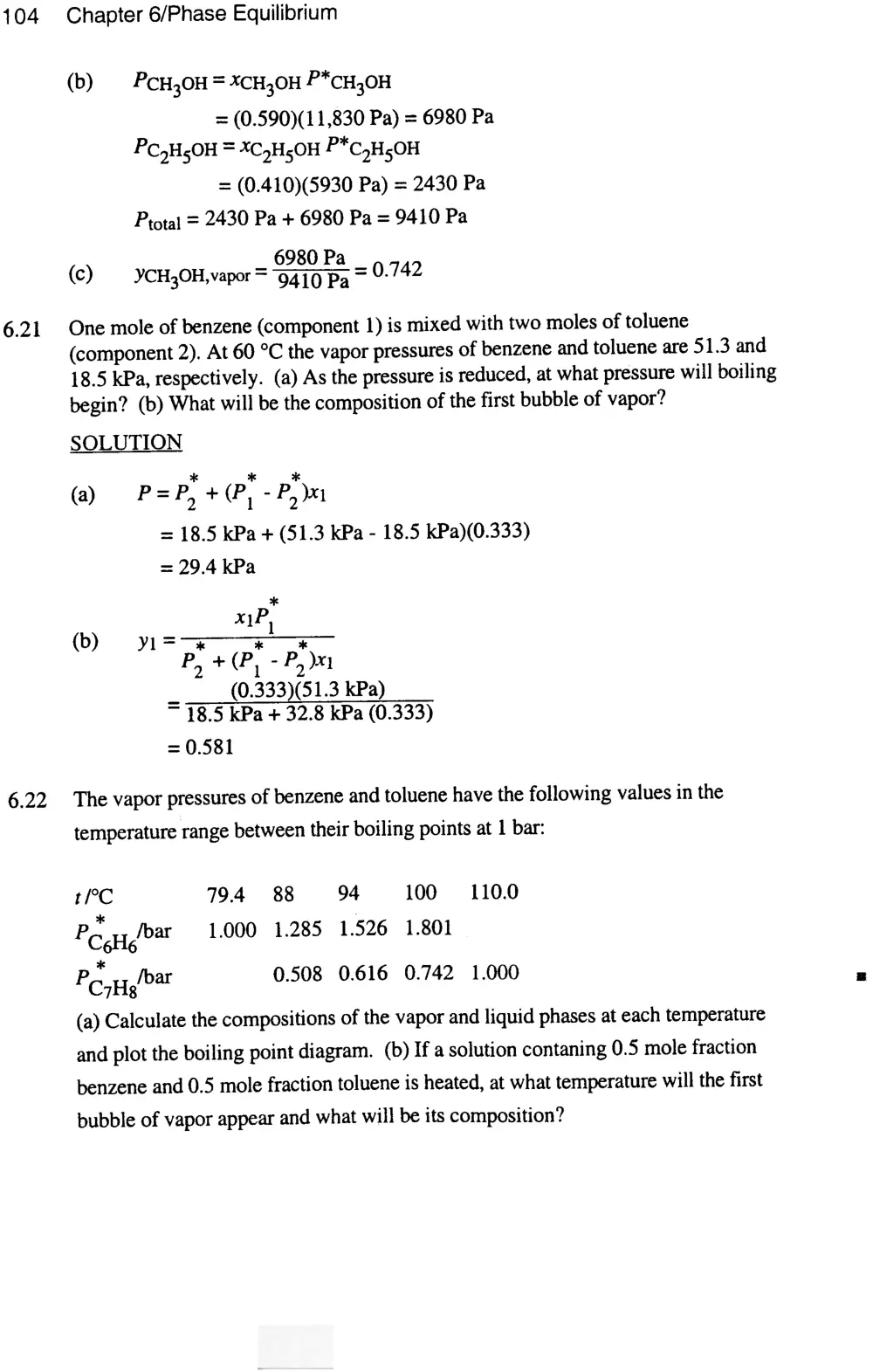 CHEM 217 Problems Chapter 6, Fall 2011, page 10