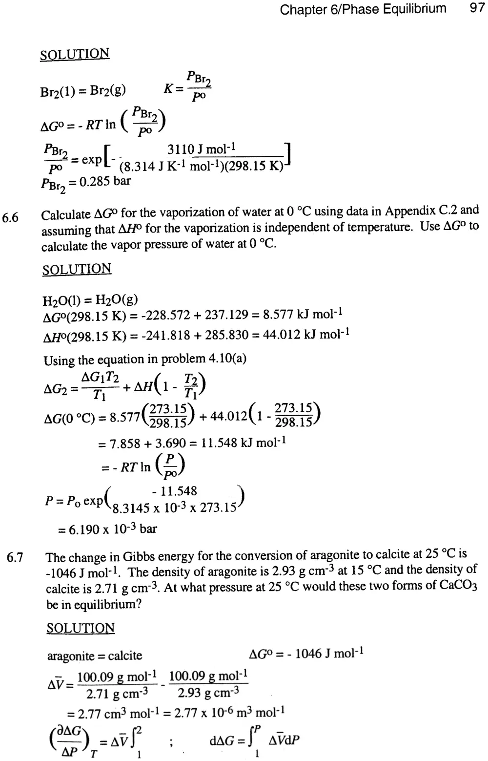 CHEM 217 Problems Chapter 6, Fall 2011, page 3