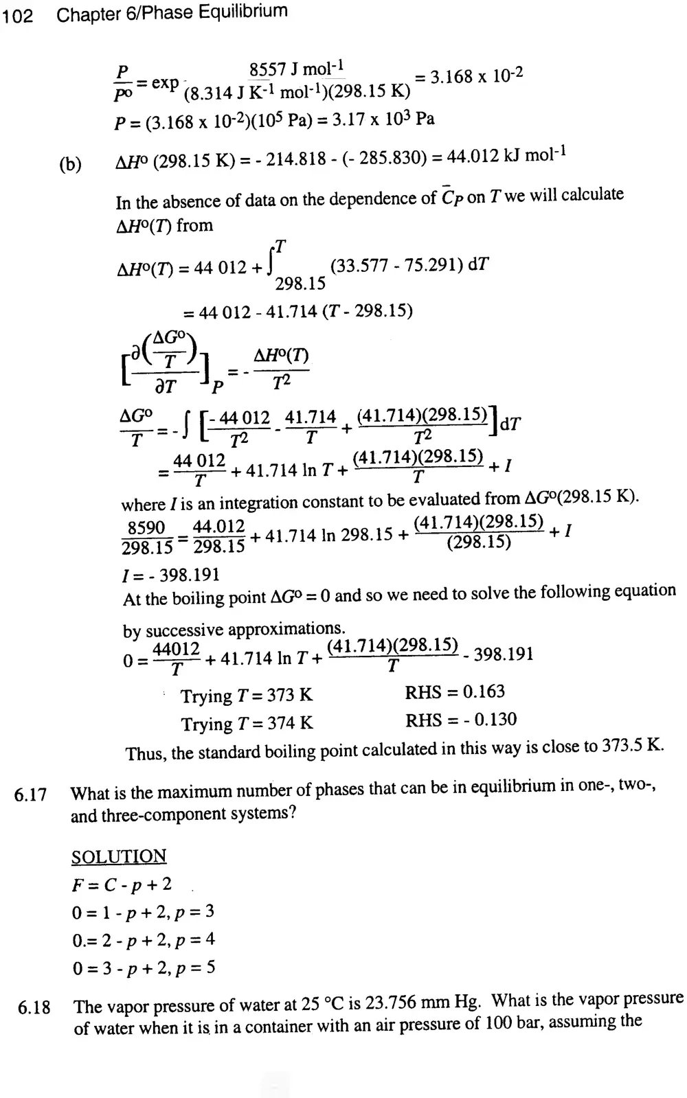 CHEM 217 Problems Chapter 6, Fall 2011, page 8
