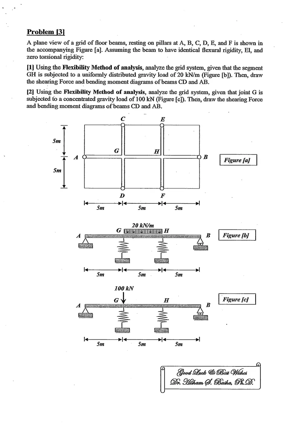 CIVE 410 Homework 5 with Solution, Spring 2011, page 2