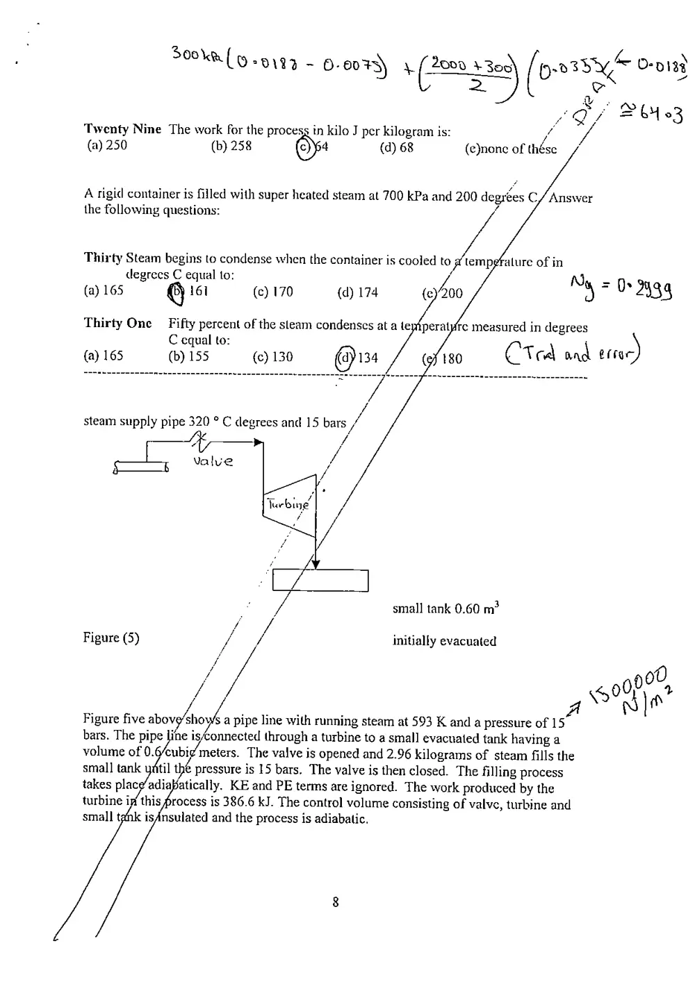 MEN 210 Final, Fall 2003, page 8