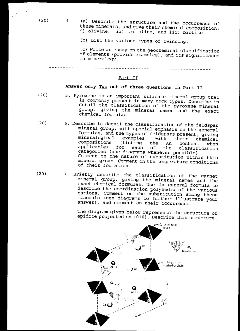 GEOL 211 Final, Spring 2000, page 2