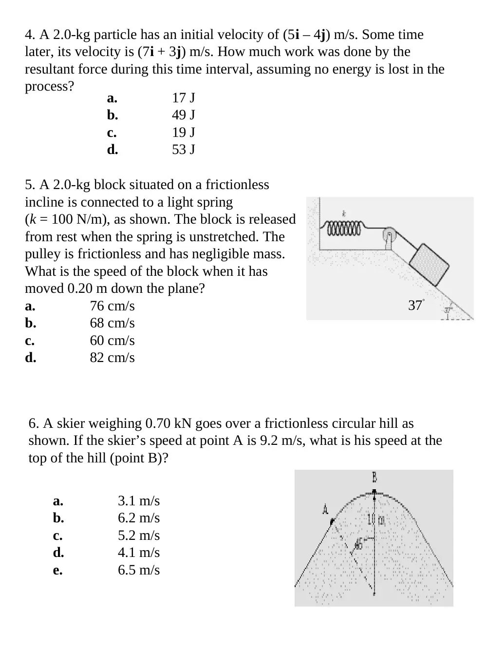 PHYS 210 Exam, Spring 2008, page 2