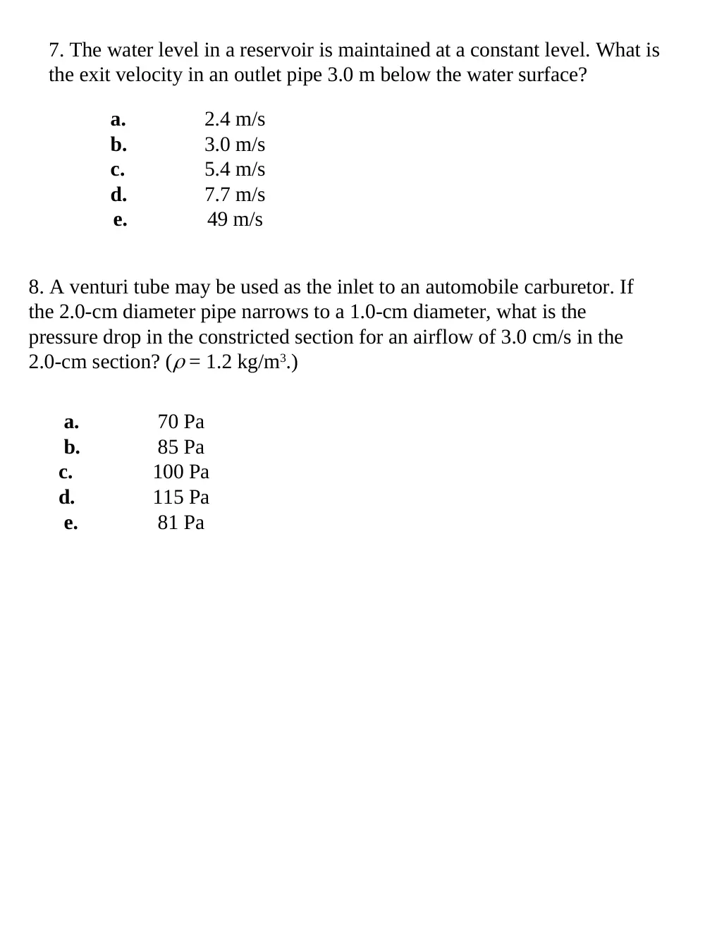 PHYS 210 Exam, Spring 2008, page 3