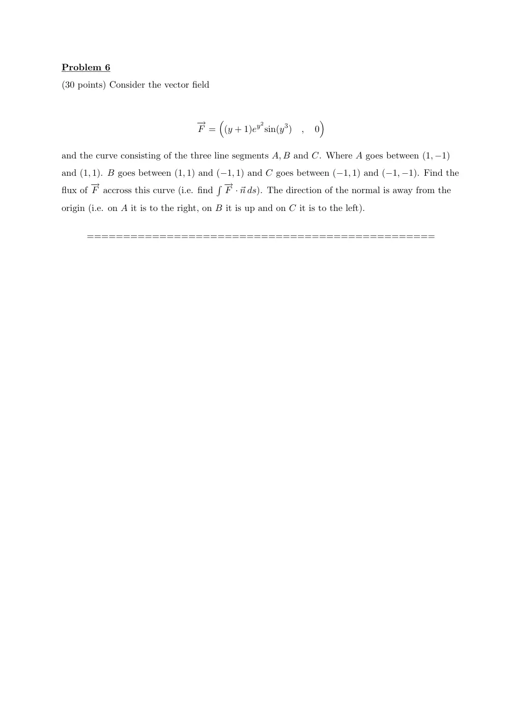 MATH 201 Final, Fall 2010, page 8
