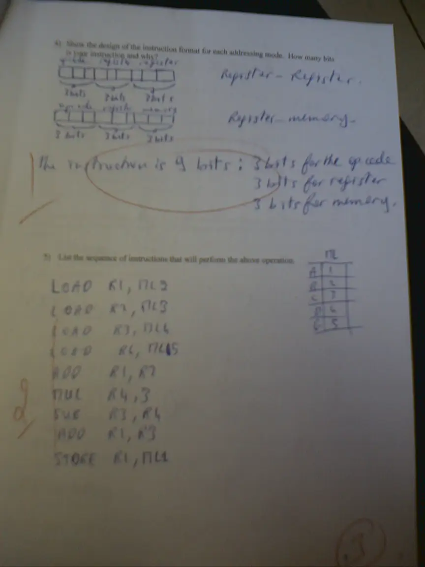 CSI 312 Midterm with Solution, Spring 2011, page 3
