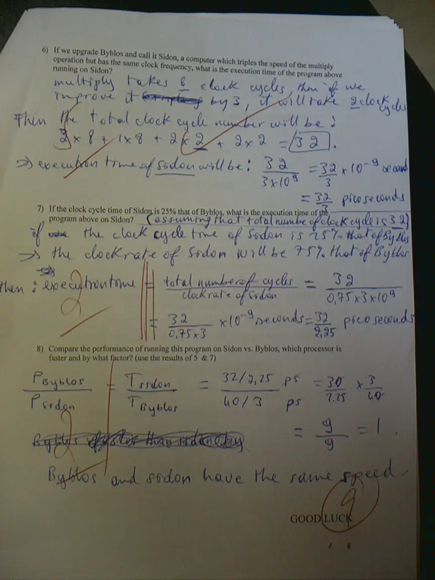 CSI 312 Midterm with Solution, Spring 2011, page 7
