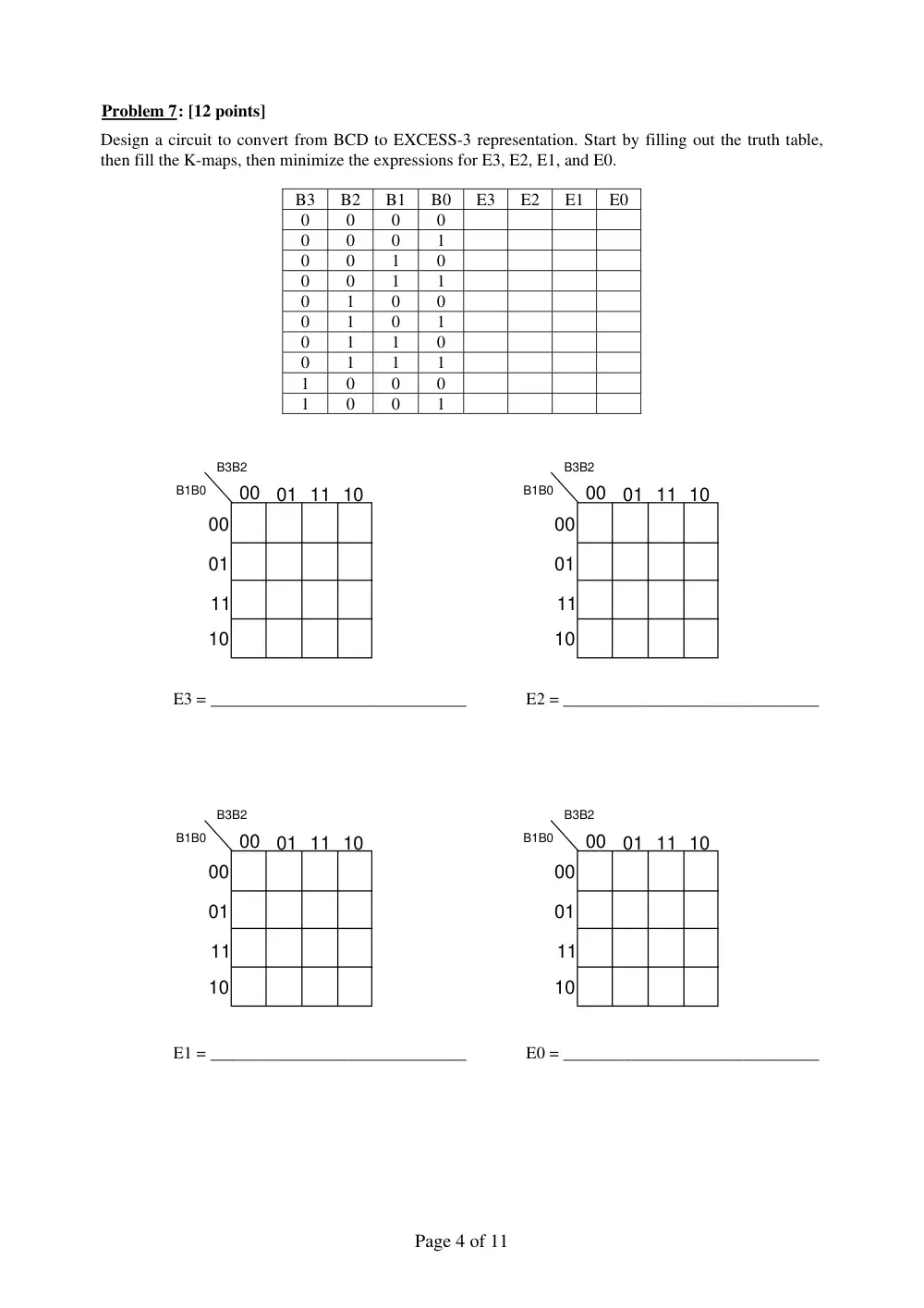 EECE 320 Exam, Fall 2005, page 4