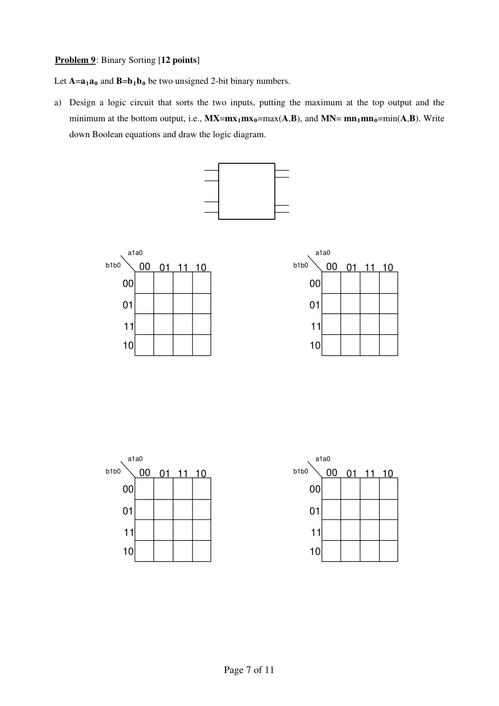 EECE 320 Exam, Fall 2005, page 7