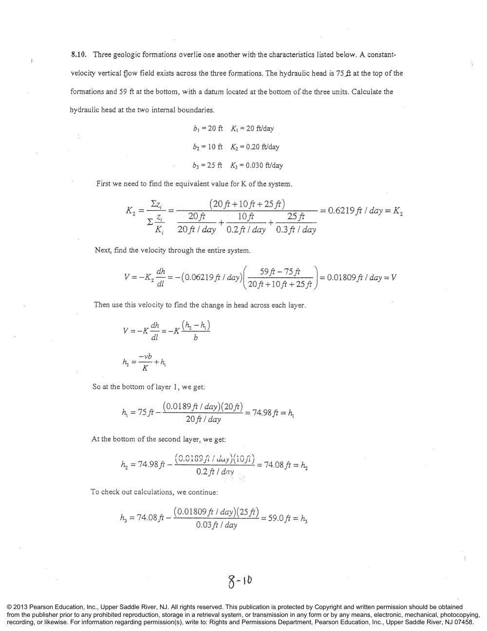 CIVE 441 Chapter 8 Solution, Fall 2015, page 10