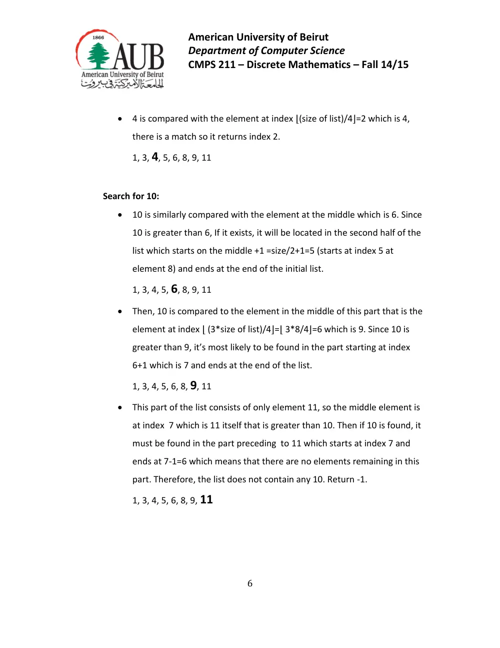 CMPS 211 Homework Solution 8, Fall 2014, page 6