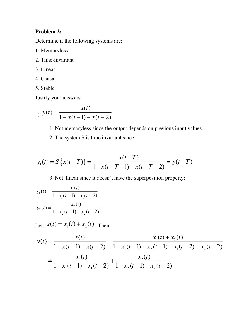EECE 340 Homework, Fall 2007, page 2