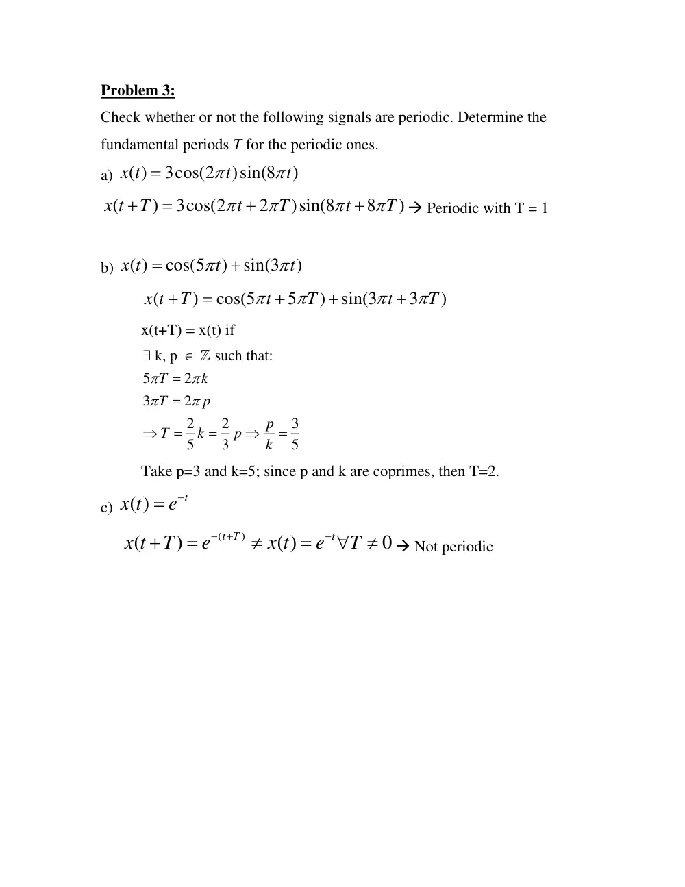 EECE 340 Homework, Fall 2007, page 4