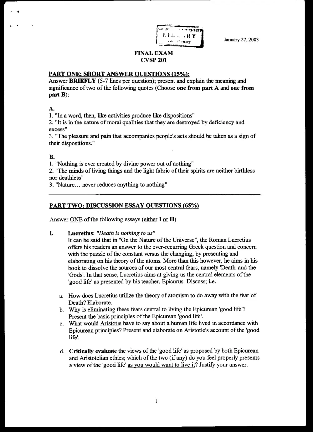 CVSP 201 Final, Fall 2002, page 1